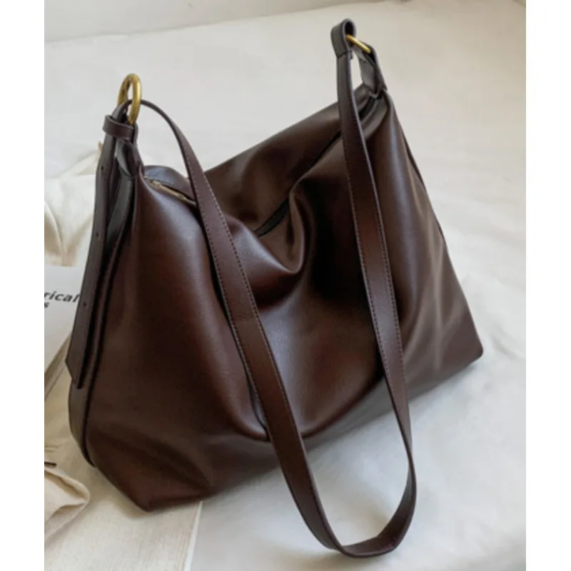 Single Large Fashionable Bag Shoulder Capacity Handbags For Women Versatile Multicolored High-Quality Messenger Luxury Crossbody