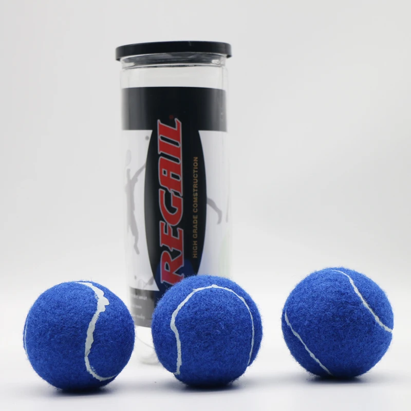 Colorful Balls Tennis Ball Training Tennis Balls Outdoor Sports Professtiona Trainingl 3pcs tennis balls