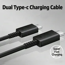High - Speed 5A USB Type C to USB C 45W Super Fast Charging Cable - 1m (USB - C to USB - C)