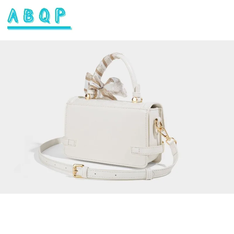 ABQP Nuova borsa a tracolla da donna di marca di lusso, borsa da donna alla moda, con ricamo a farfalla, piccola borsa quadrata, grande capacità - immagine 5