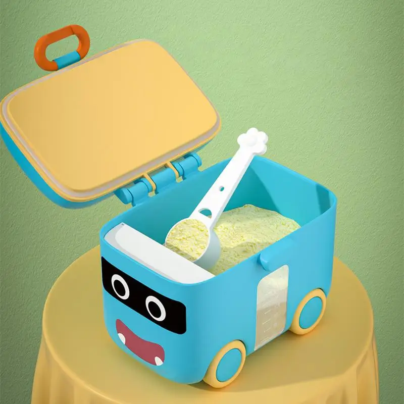 Baby Milk Powder Box Milk Powder Dispenser Sealing Box Portable Baby Food Cocoa Sugar Snack Storage Container Formula baby food container