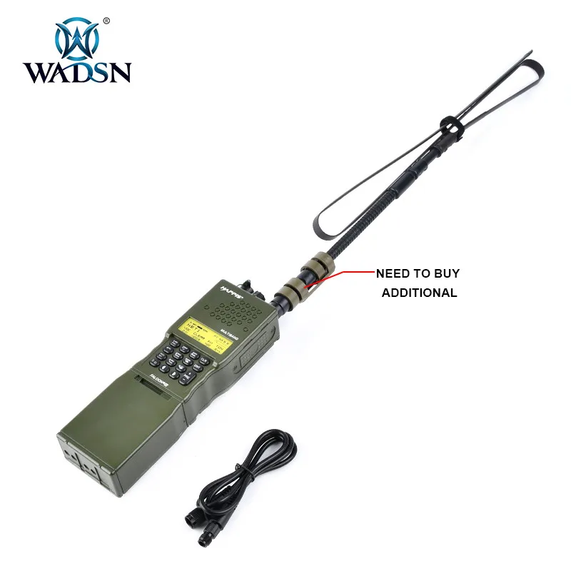 Wadsn Tactical Military Softair Army Radio Prc 148 Dummy Radio Case Antenna Pacchetto Talkie Walkie Prc 152 Modello Interfono