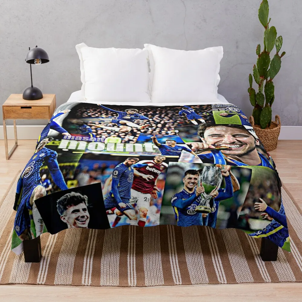 

mason mount Throw Blanket