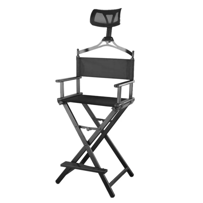 Folding Chair MOMO Small Package Professional Aluminum Alloy Folding Chair Outdoor Makeup Chair Leisure Director Foldable