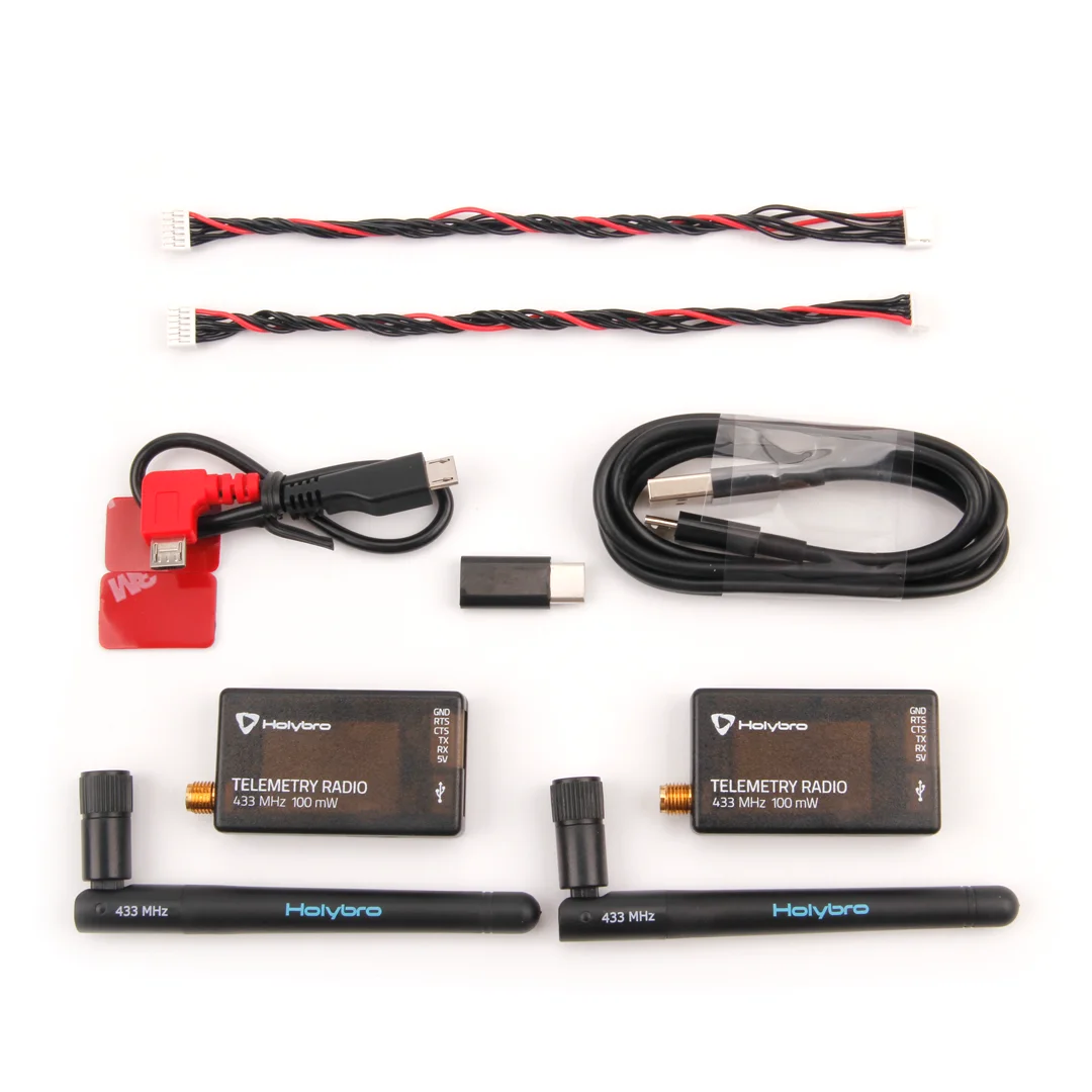 

Spot Second Transmission Holybro 433/915MHz Sik Telemetry Radio V3 100mW Data Transmission