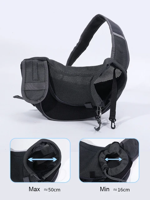 One-Shoulder Pet Carrier Bag – Breathable Crossbody Backpack for Cats & Dogs 4
