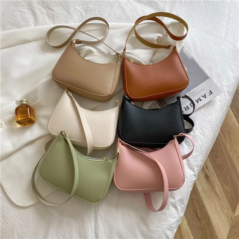 

New Wholesale Korean Versatile Crossbody Bag Dumpling Style Fashion Handheld One Shoulder Underarm Bag with women
