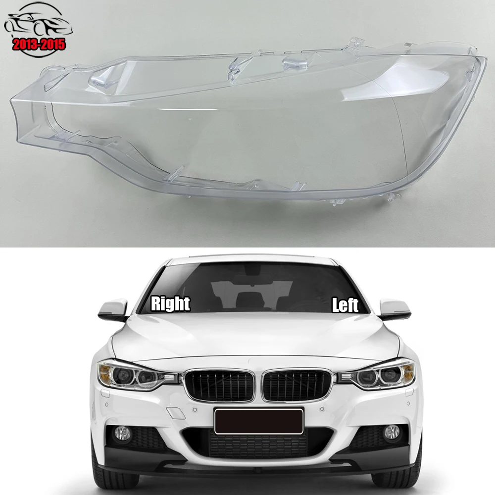 

Прозрачная маска-налобный фонарь для BMW 3 серии 320i 328i 316i 335i 2013 2014 2015, плексиглас