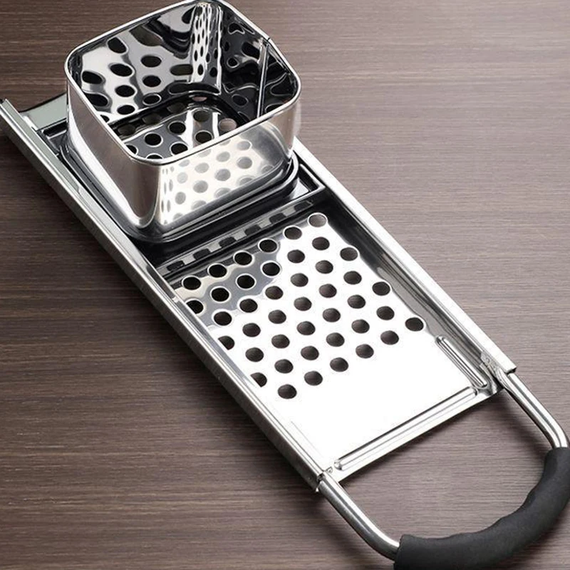 Spaetzle Maker For Cooking Stainless Steel W/ Grip Handle Egg Noodle Maker Noodles Kitchen Aid Housewarming Kitchen Gifts