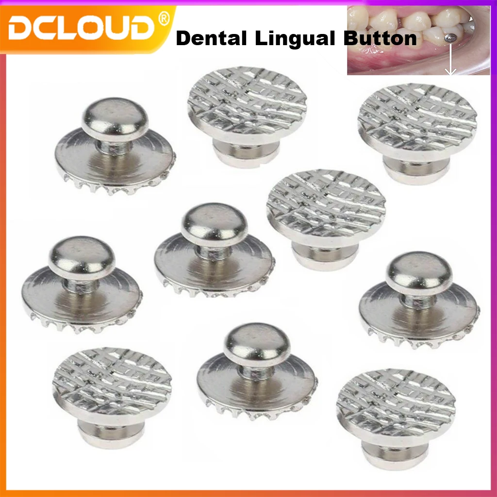 100 Pcs Dental Orthodontic Bite Turbos Opener Tongue Tamers Bondable Hinge - Foto 7