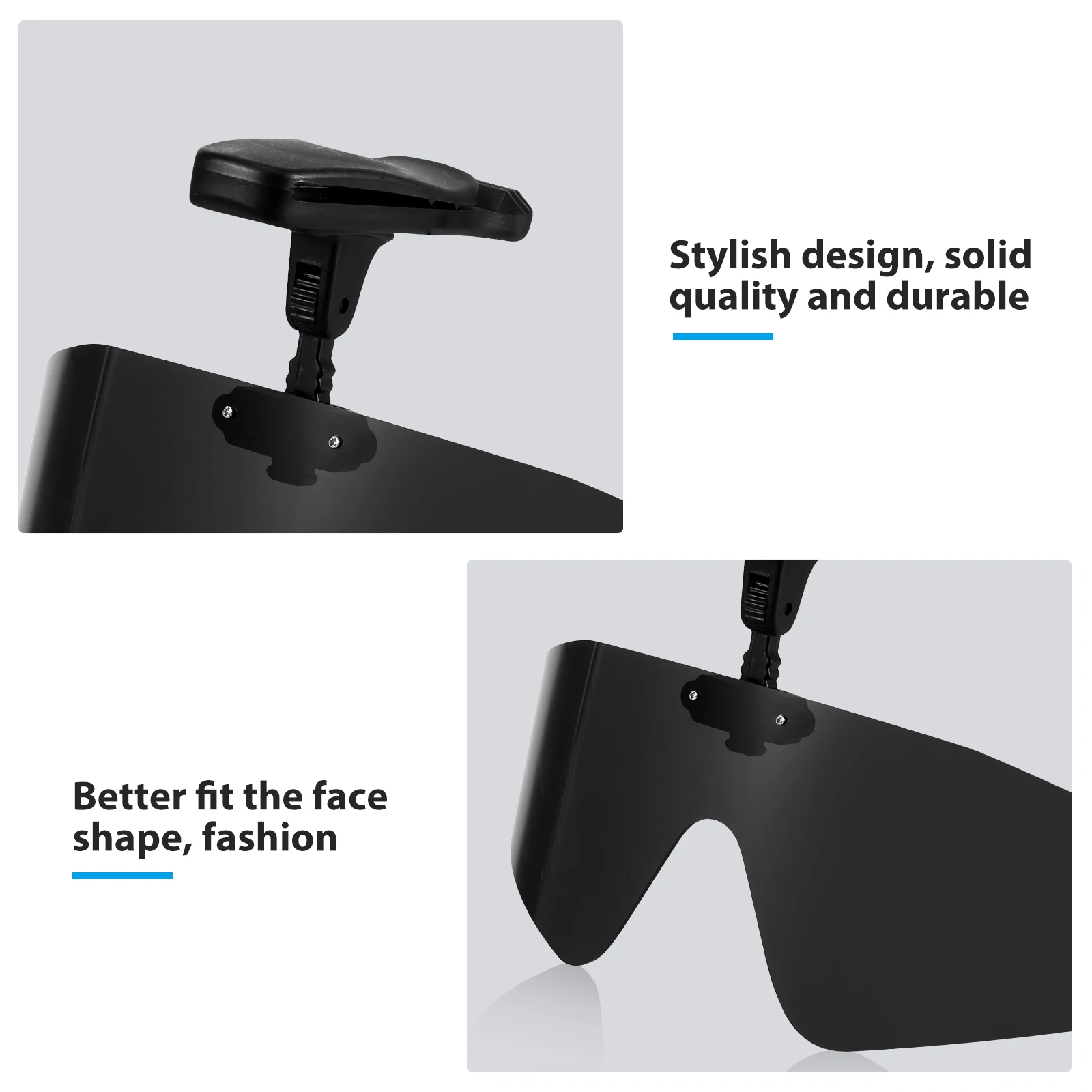 Polarized Fishing Glasses Hat Visors Sport Clips Cap Clip On Sunglasses Anti-UV For Fishing Biking Hiking Riding Eyewear UV400 polarized sunglasses fishing sunglasses