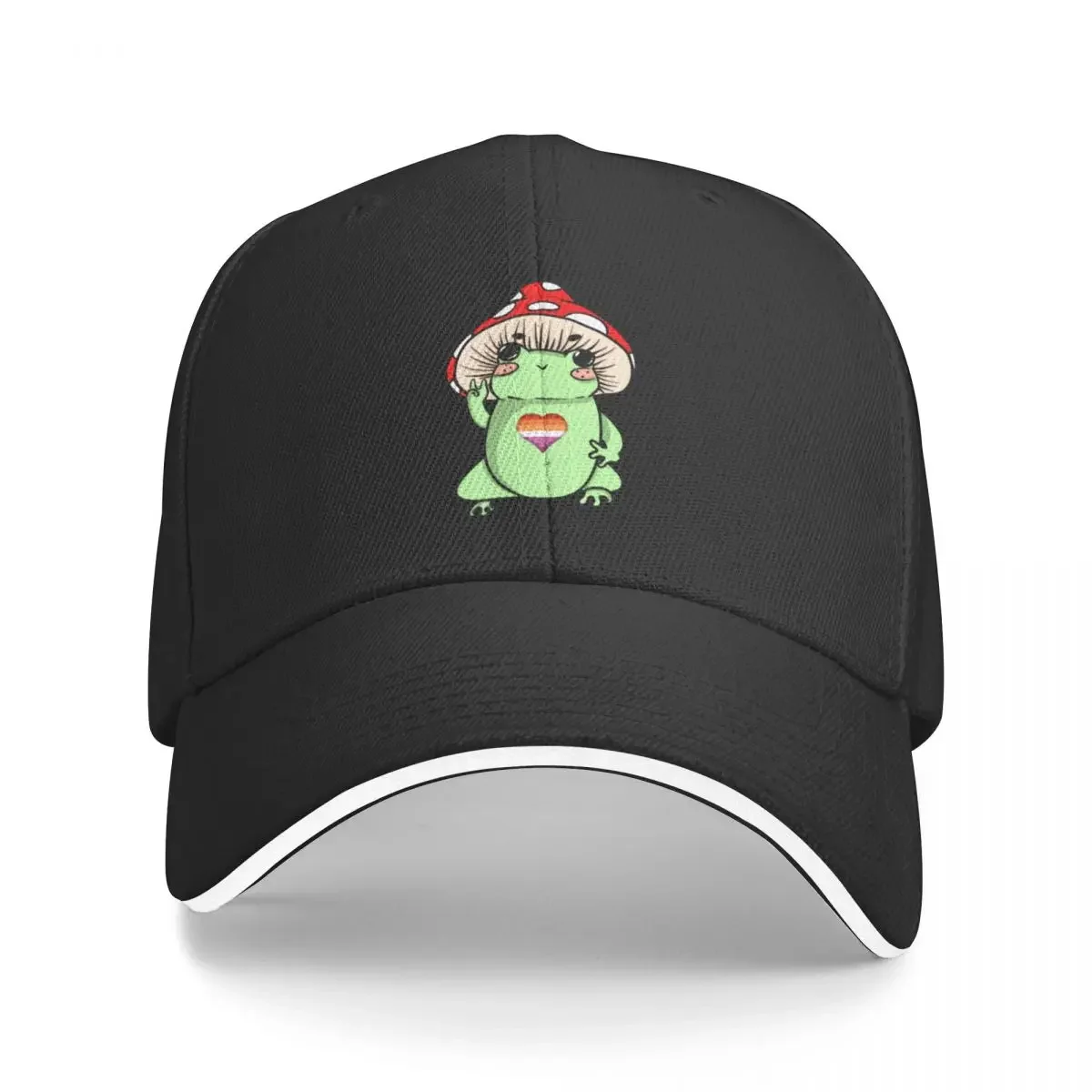 

Lesbian Frog Baseball Cap Custom Cap Luxury Hat Brand Man cap Men's Luxury Women's