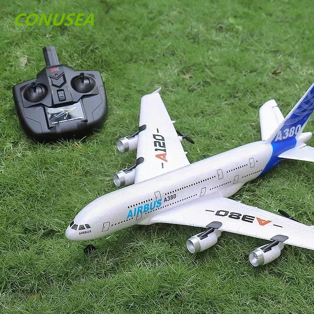 Avião de controle remoto, com modelo leve, epp, avião de proteção de  espuma, hobby, avião recarregável, planador, brinquedos para crianças,  presente - AliExpress