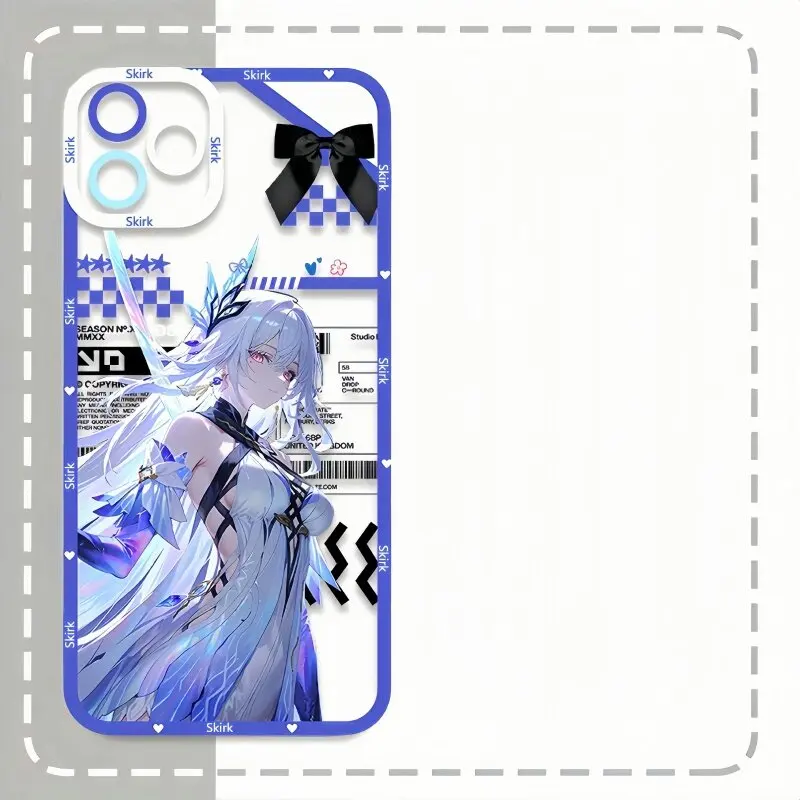 Skirk Character Design Phone Case - Genshin Impact Edition