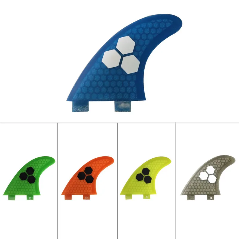 Surf Fins Double Tabs, M Fin, Honeycomb Fin, Surfboard Fin, 5 Colors, Surf Fin, Surfboard Fins, thruster, Surf Accessories
