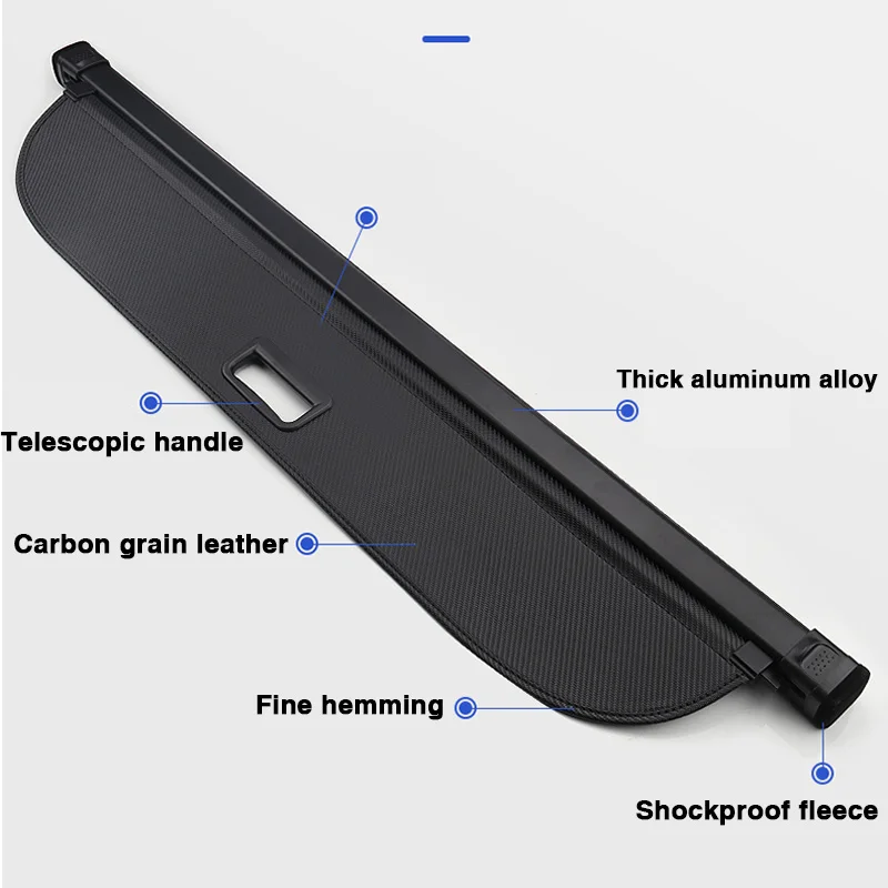 Auto Trunk Curtain Mat Rear Curtain Retractable Anti Peeping Accessorie For Hyundai Tucson TL 2015