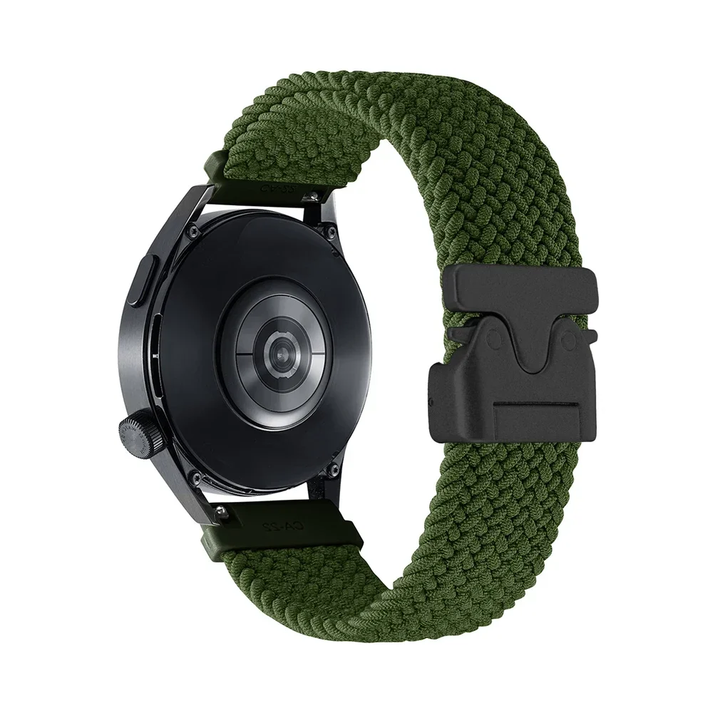 22mm Elastic Woven Nylon Quick Release Bracelet Wristband