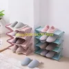 Z-type Simple Multi-layer Small Shoe Rack Household Assembly Dormitory Dustproof Shoe Cabinet Storage Rack Children's 6
