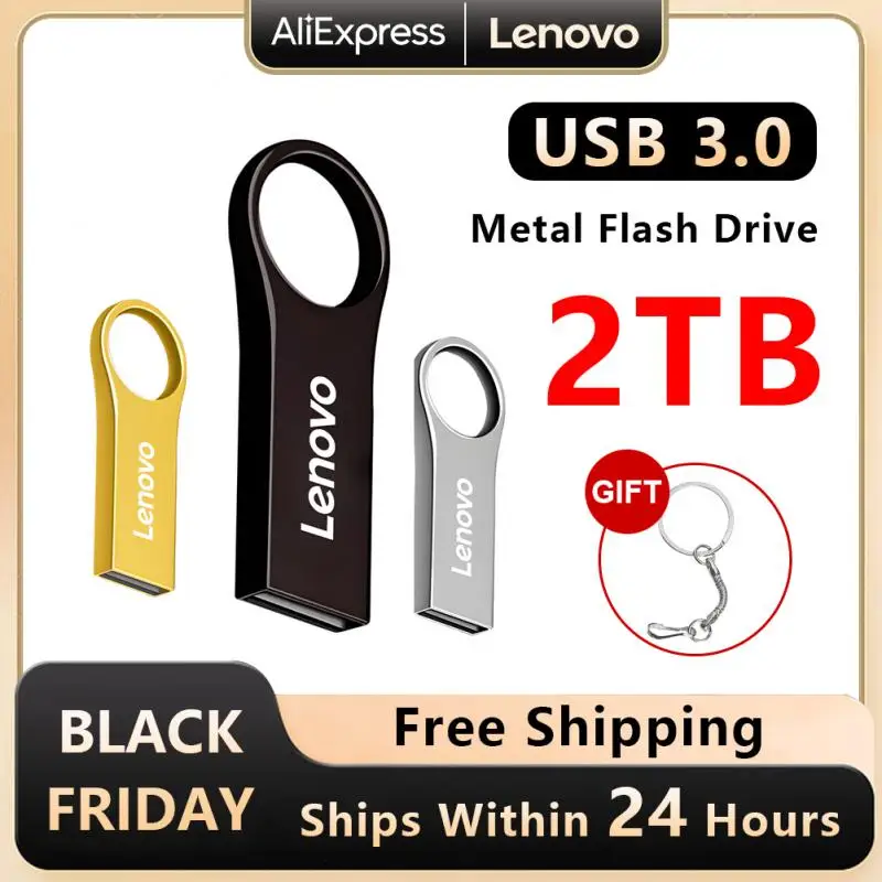 Lenovo Usb 3.0 Usb Flash Drive 2Tb Usb Pendrive Mini Pen Drive Memory Stick 1Tb Usb Stick Flash Disk Regalo Per Pc Laptop Ps4 Ps5