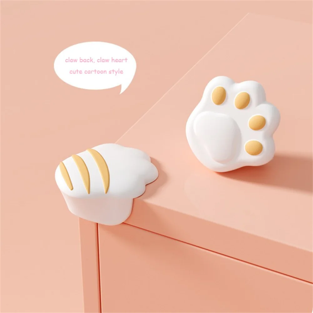 Cartoon Baby Silicone Corner Protector Anti-collision Sharp Corner Table Furniture Living Child Safety Protection