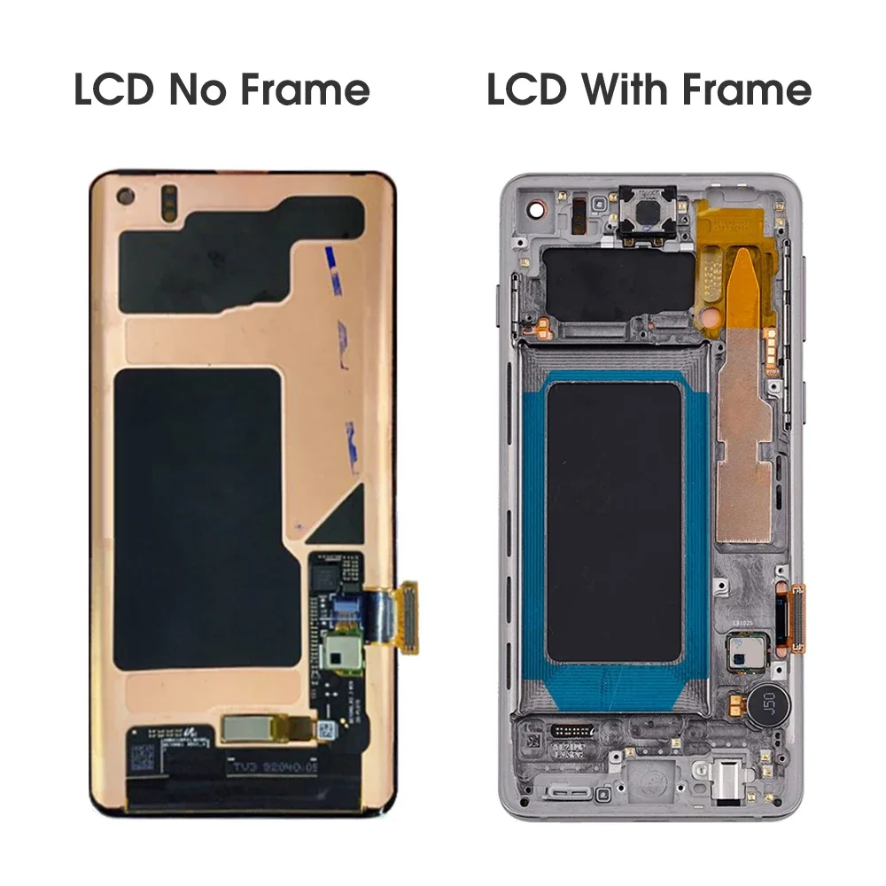 S10 For Samsung 6.1''For  G973F G973U G973W G973N SCV41 G973C LCD Display Touch Screen Digitizer Assembly Replacement