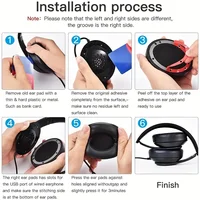 For Beats Studio 2 Studio 3 Replacement Earpads Protein Leather and Memory Foam Headphone Ear Covers Ear Pad Cushion Replacement 6