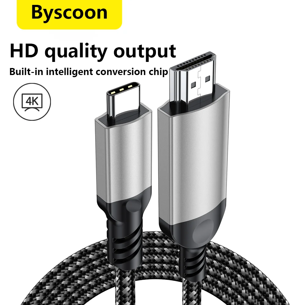 Ultra High Speed USB-C to HDMI 4K UHD Video Adapter Cable