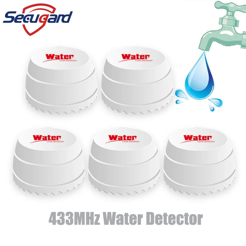 433mhz Water Leakage Sensor Water Leak Detector 433mhz Water Alarm