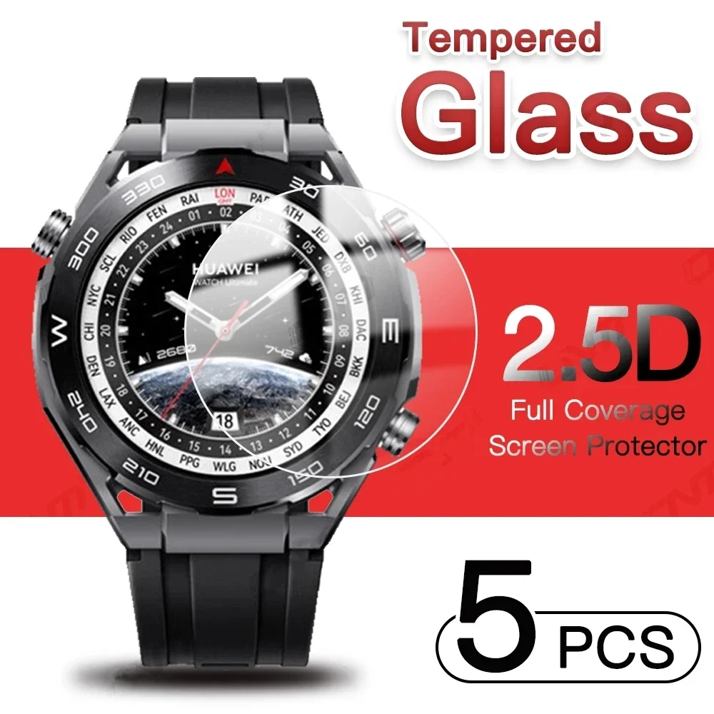 Huawei Watch Ultimate Tempered Glass HD Screen Protector - Explosion-Proof & Clear