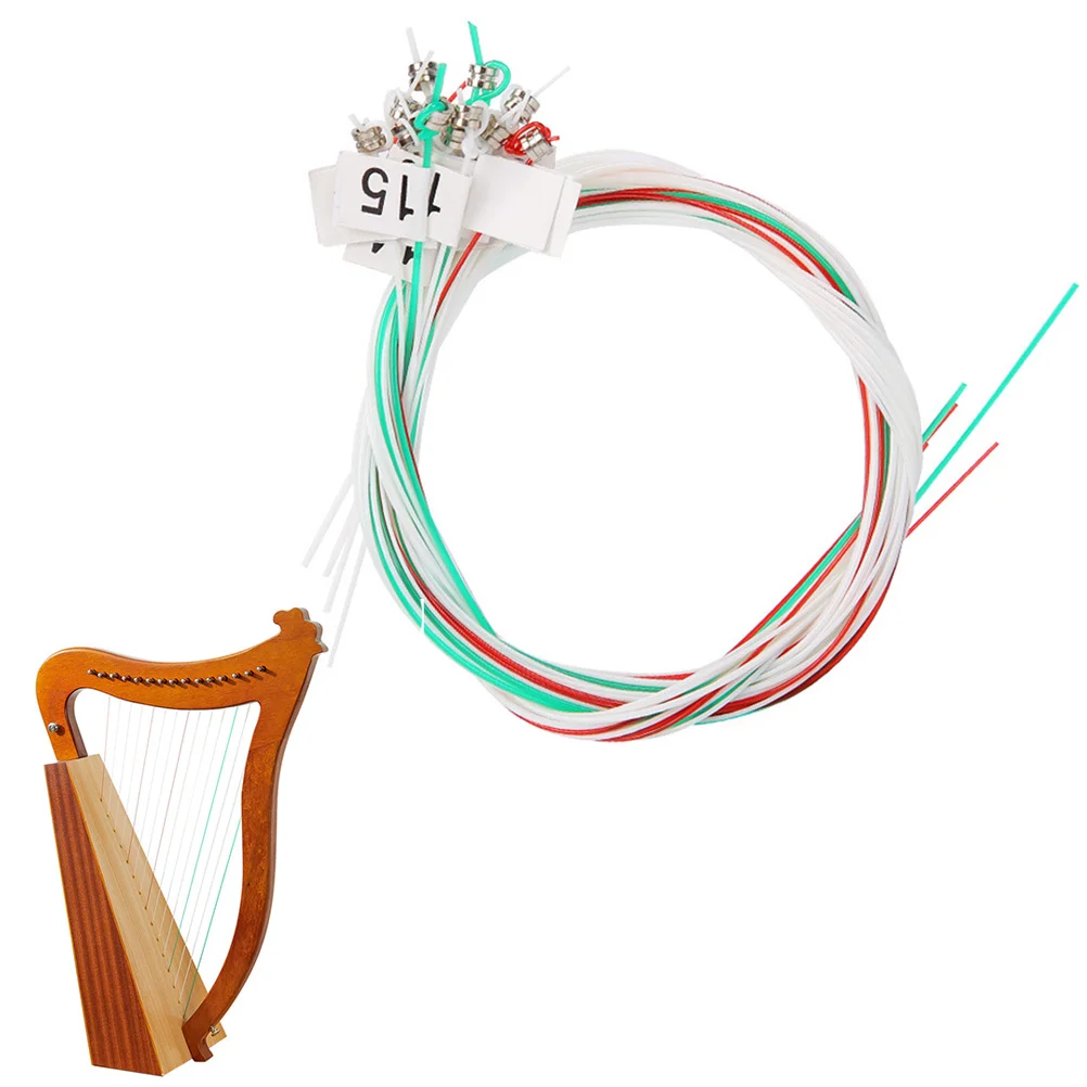 

of Professional Lyre Strings Music Wire Sturdy Strings Nylon Lyre Strings