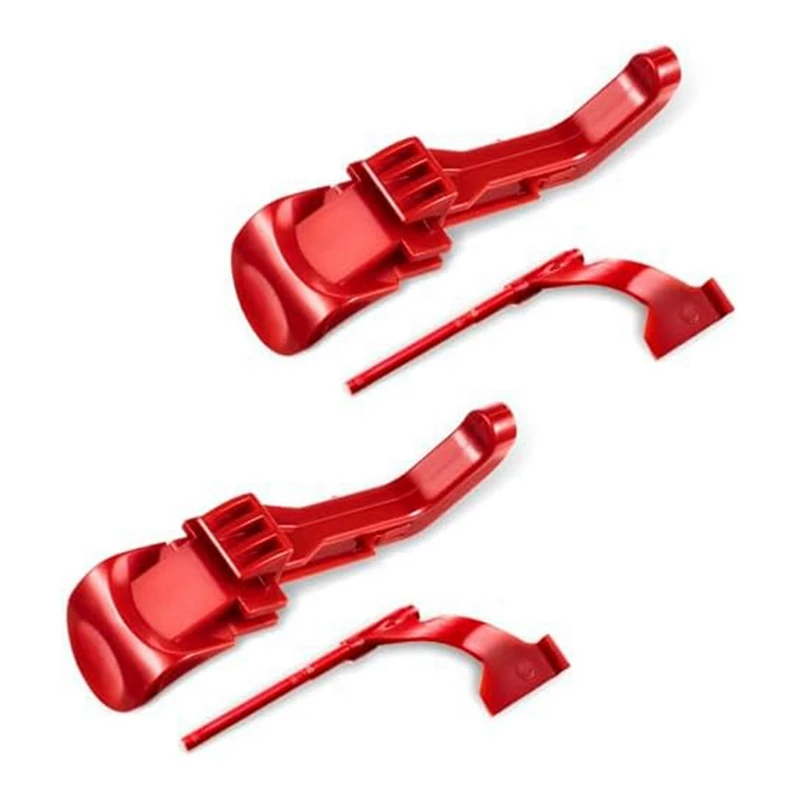 

Vacuum Red Canister Button Release Catch Clips For Dyson DC41, DC41 Animal, DC41 Animal UK, DC43, DC55, DC65 Parts Kit