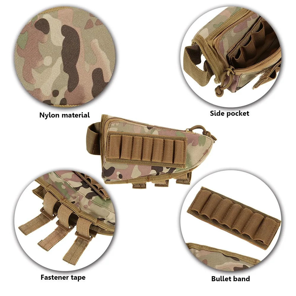 

The Molle Tactical Accessory Pack stock Ammunition Carries a Small Outdoor Casualty Survival Bag Camouflage Rear Carrier Bag