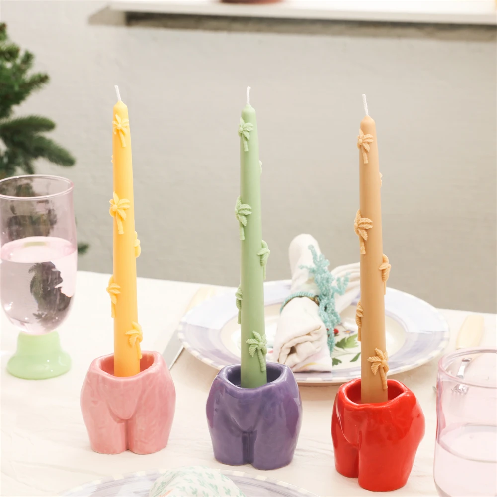 

Форма Nicole для тропических ладоней, конусная свеча, форма «сделай сам» для ароматерапии, изготовления свечей, форма для столба, соевого воска, ужина, свадьбы, домашний декор