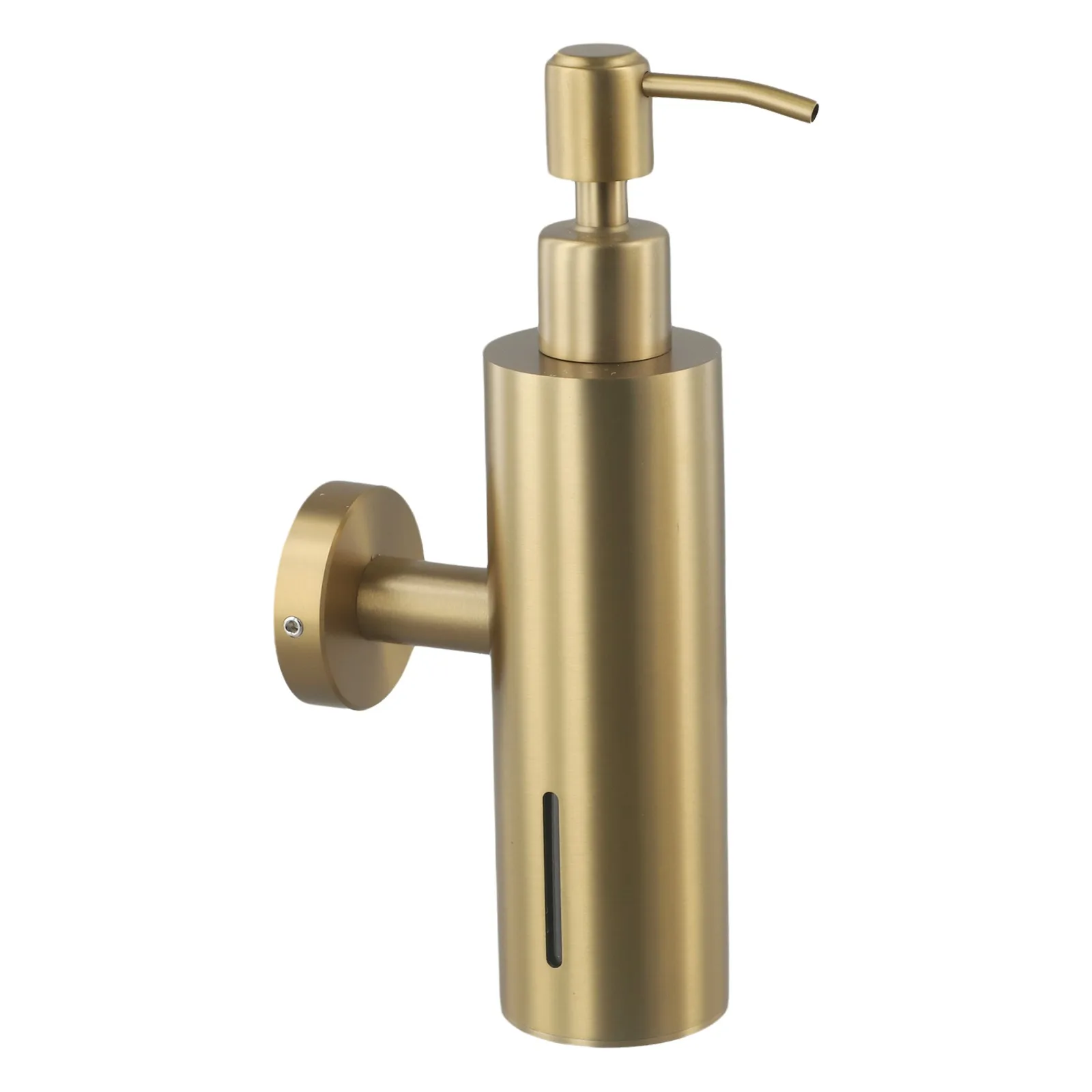 Wall Mounted Soap And Lotion Dispenser Stainless Steel Tower Shampoo Dispensers Pump Bottle Bathroom Accessories