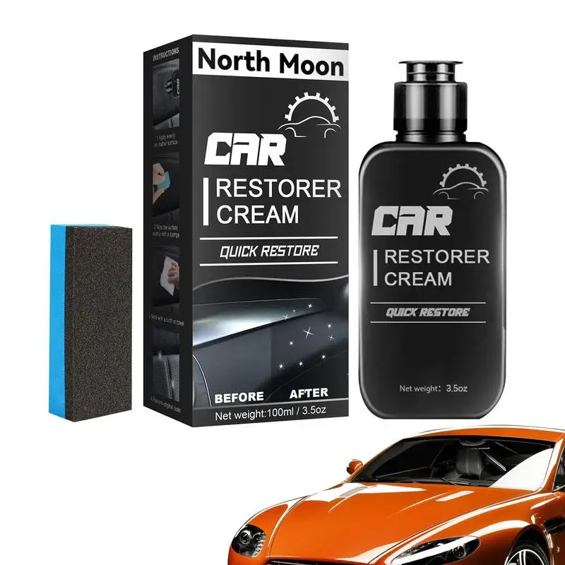 

Auto Restorer Revitalizing Agent Car Refurbish Agent For Leather Parts Remove Stains And Restore Automotive Interior And