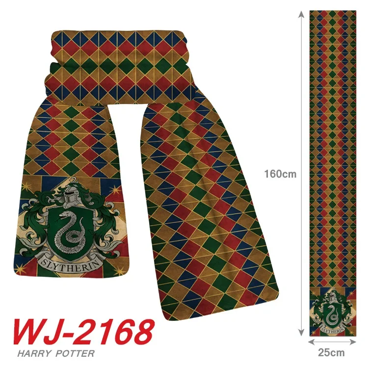 Harris Cartoon Scarf Ravenclaw Hufflepuff Slytherin Gryffindor Potter Hermione Anime Scarf Ornament