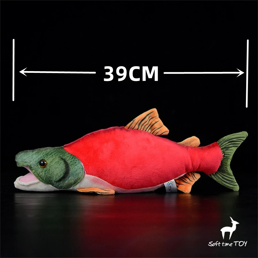 Redfish High Fidelity Anime Cute Plushie Sockeye Salmon Plush Toys