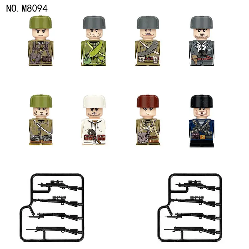 Price Pack Soldiers SWAT Gun Weapon Figure Blocks Bricks Classic Arms action minifigures Building Kits Education Toys