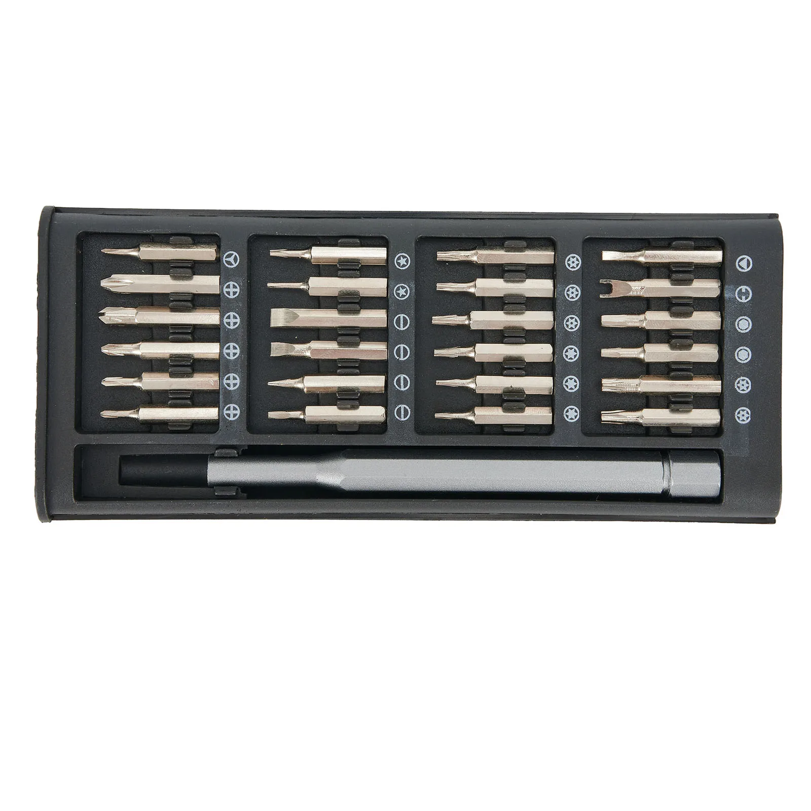 

25 In 1 Precision Magnetic Screwdriver Bits Set Torx Bit For Reparing Precision Electric Appliance Mobile Phone Watch Eyeglass