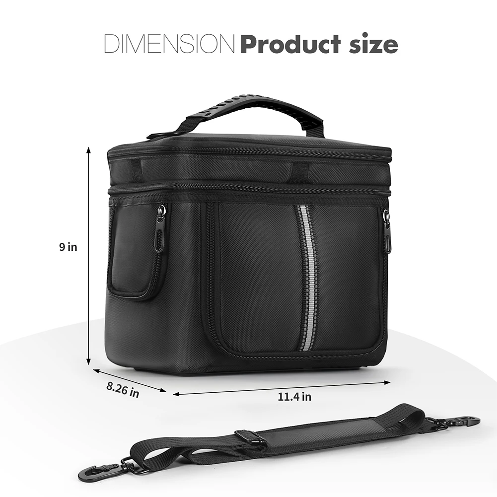 Solar Generator Travel Carrying Case with Handle - Protective Storage Bag