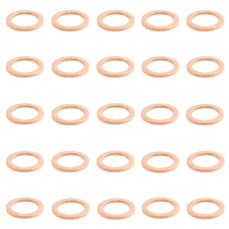 

090E Car Oils Drain Plug Washer 14mm Diameter Gasket Replacement for Mercedes