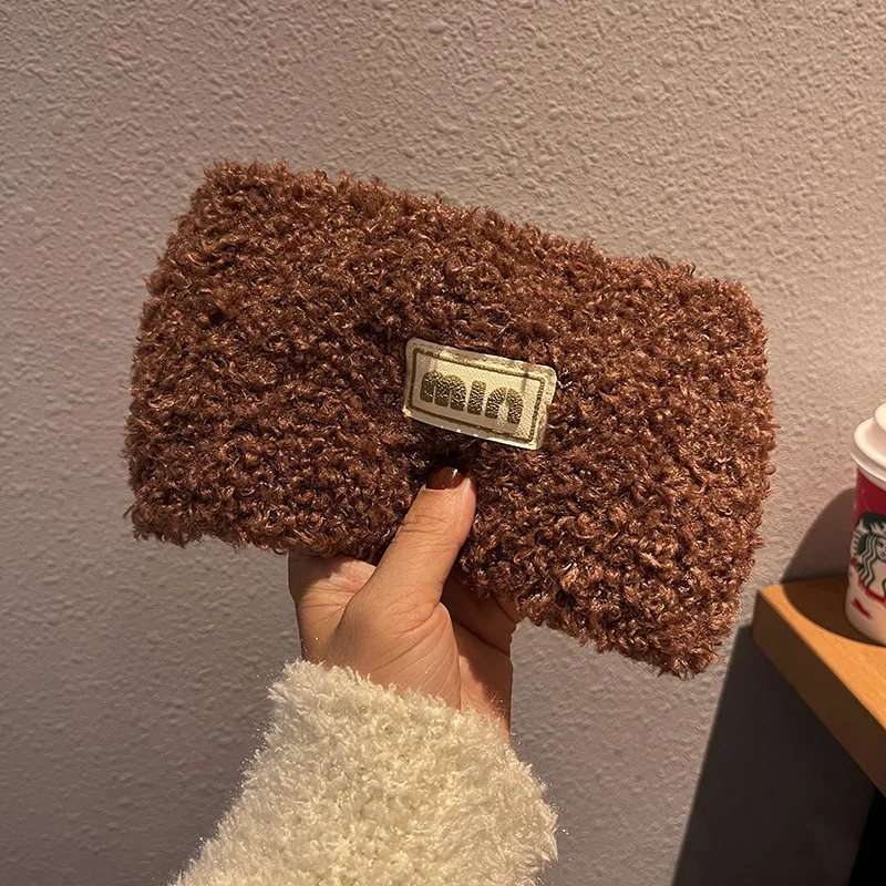 1 قطعة تيدي المخملية محبوك عقال المرأة الخريف والش...