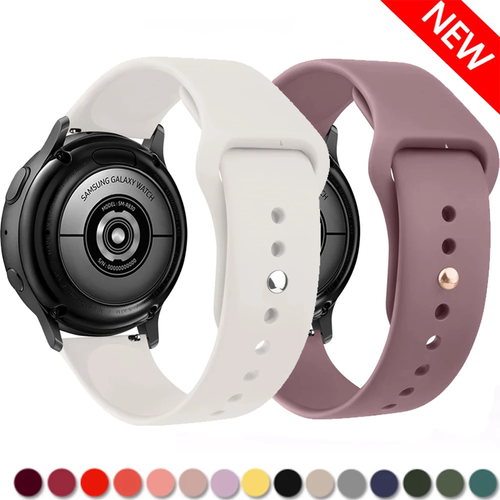 

Ремешок силиконовый для Garmin Vivoactive 4S, сменный спортивный браслет с текстурой для смарт-часов, 18 мм 20 мм 22 мм