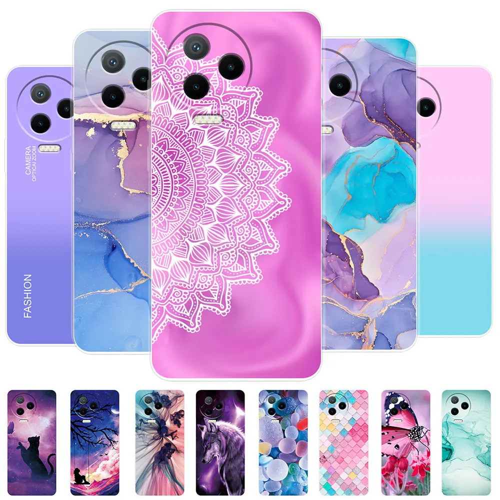 Nikaque Per Infinix Note 12 Pro 5G, custodia in silicone liquido, custodia protettiva per tutto il