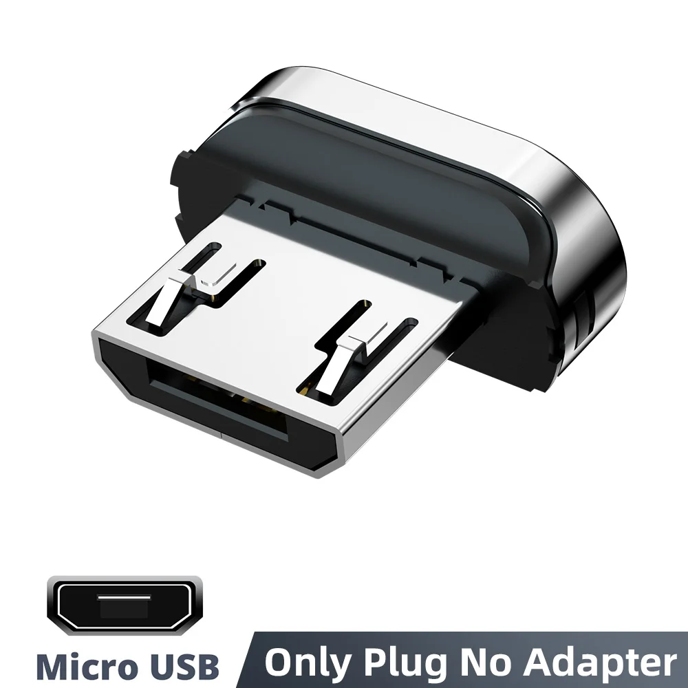 ตัวเลือกสินค้า สายชาร์จแม่เหล็ก Micro USB & Type C 3 in 1 สำหรับ Huawei Samsung