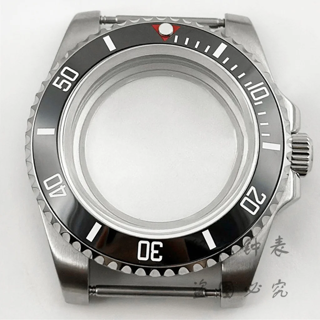 Deep Blue Bezel 40MM Diver Watch Case with Waterproof Sapphire Crystal