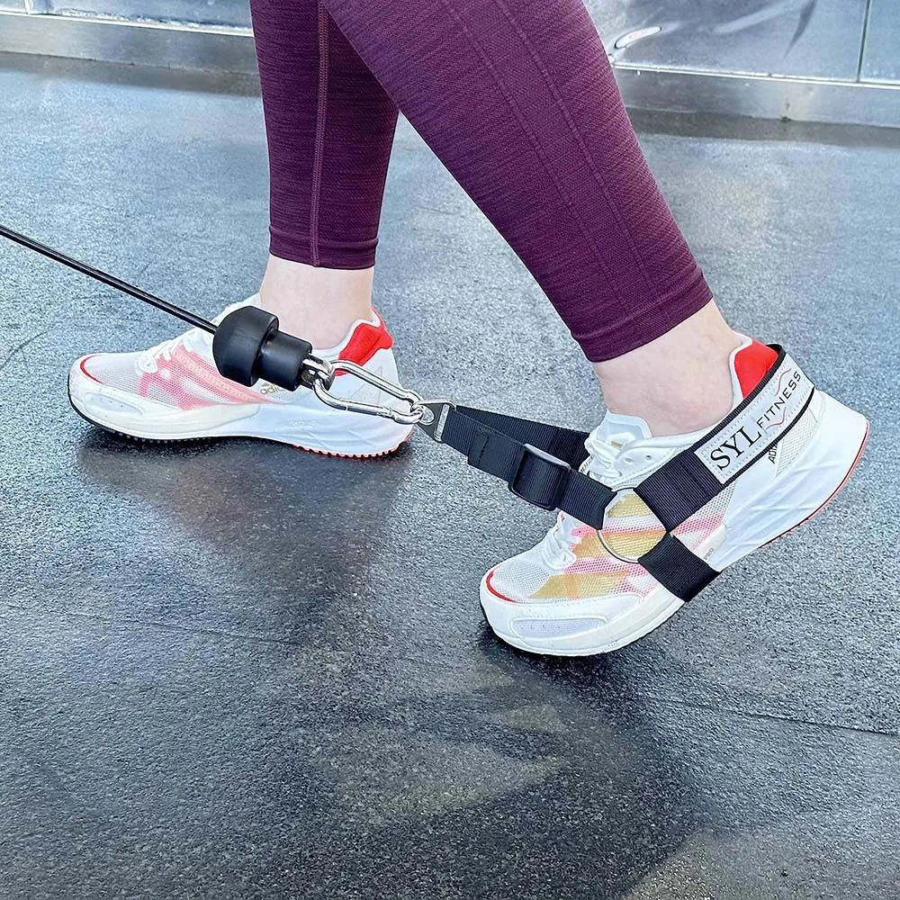 Fitness Glute Leg Buttocks Workout Kickback Strap Portable Non-slip Shoe Cover Hip Training Device Home Gym Women Men Equipment 5