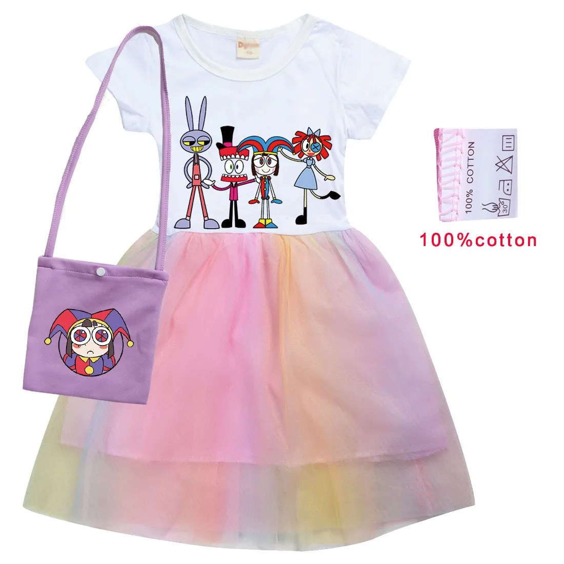 Рисунок 3 - Мультяшное платье Pomni Jax детская