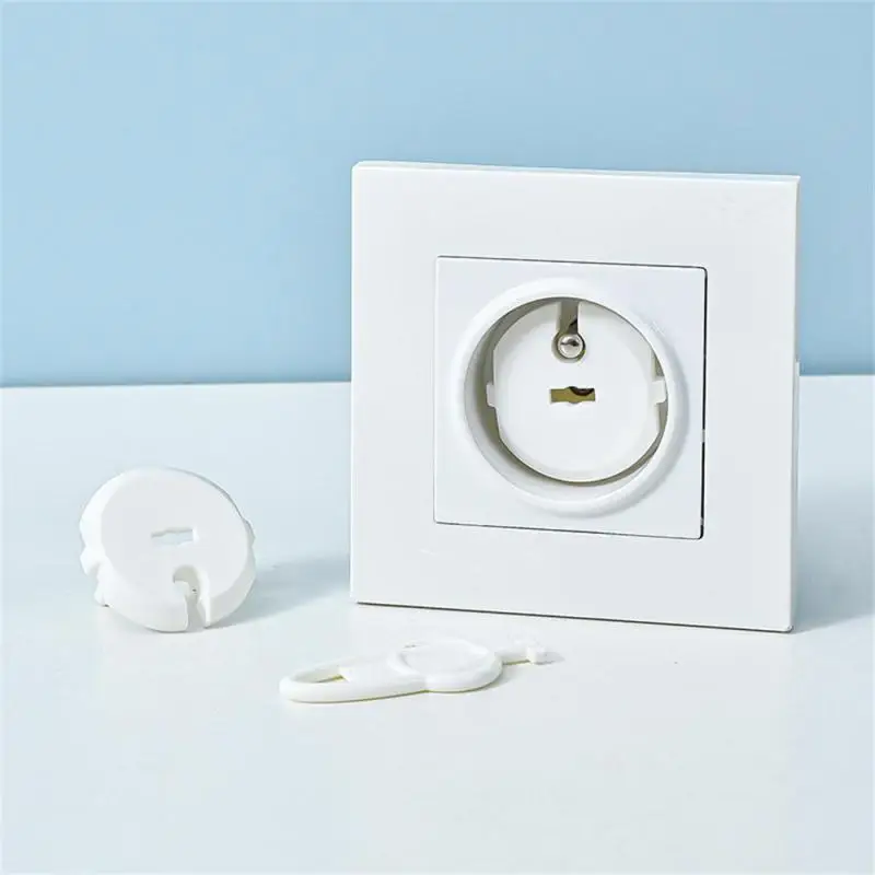 1/5/10pcs French Standard Plug Baby Safety Socket Covers Socket Protectors Child Safe Security Protection Anti Electric Shock