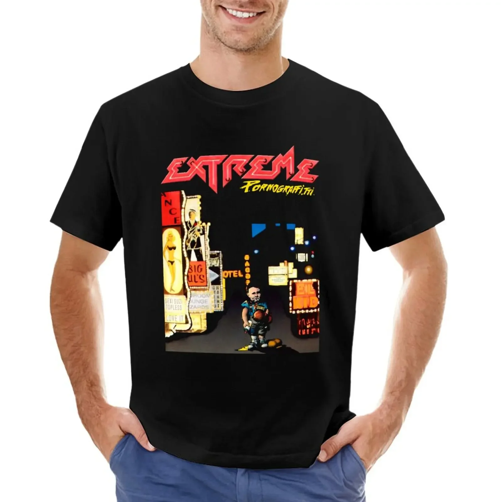 Extreme Band Album For Fans T-Shirt Manica Corta Tee Sport Fans Abbigliamento Estetico Magliette Divertenti Da Uomo